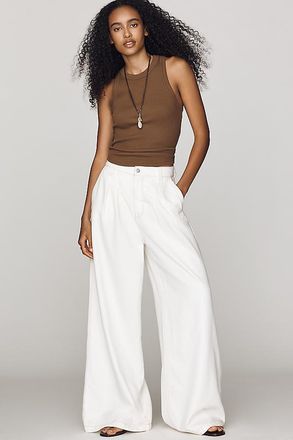 Pistola Denim Delphia High-Rise Wide-Leg Jeans