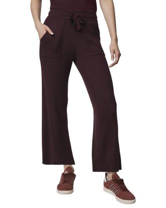 Splendid Georgie Rib Cashmere-Blend Pant