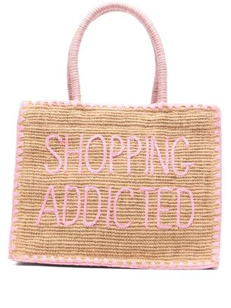 MC2 Saint Barth Vivian tote bag - women - Polyester/Jute - One Size - Neutrals