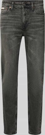Calvin Klein Jeans Slim Fit Jeans mit Label-Patch Modell HEARST in Dunkelgrau, Gr&ouml;&szlig;e 30/32