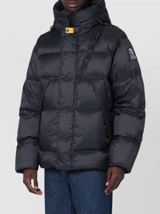 Parajumpers hooded down jacket quilted design