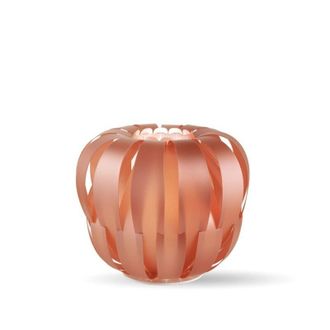 Linea Zero L&aacute;mpara De Mesa Cobre En Metal Blanco Cm. 19x17h