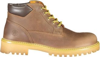 Lumberjack Marrone Leather - Heren - Veterlaarzen - Bruin - 44 EU - Leer - Schoenen
