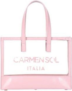 Carmen Sol Venezia Clear Tote Bag in Baby Pink at Nordstrom