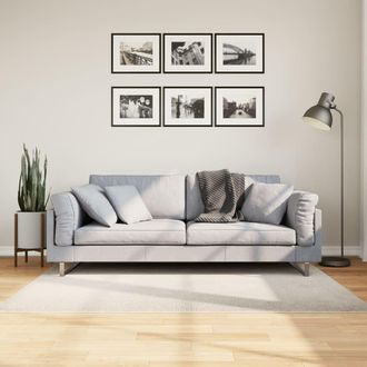 Berkfield Home Rug IZA Short Pile Scandinavian Look Cream 120x170 cm | Size: Medium