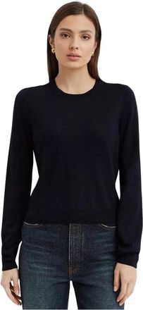 Khaite Ronde hals knitwear - Dames - Ronde hals truien - Blauw - M - Wol - Truien & Vesten