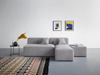 HOME AFFAIRE Ecksofa »Sundstrup L-Form« Modulserie, individuelle Zusammenstellung
