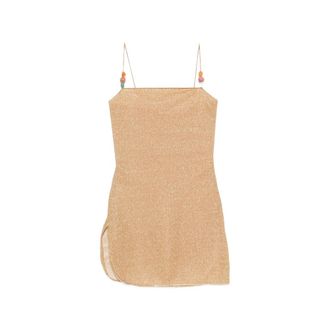 Os&eacute;ree Lumier&eacute; Bead-embellishment Mini Dress