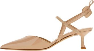 Fendi Colibr&igrave; Slingback Pump - Shoes - Mujer - Beige - 37 EU