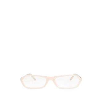 Jacquemus Glasses, female, White, Size: 53 MM Eyeglasses