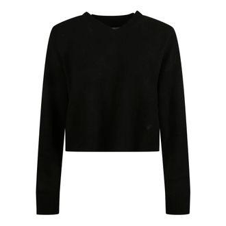 Loulou Studio Dames, Truien, Zwart, Maat: S Kasjmier