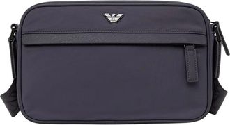 Emporio Armani Heuptas - Heren - Schoudertassen - Grijs - ONE Size - Polyester - Tassen