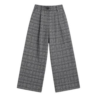 Giulia N Couture Pantalones Slim Fit - Trousers - Mujer - Negro - S