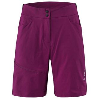 LOEFFLER Bike Shorts Comfort Comfort-Stretch-Light Velohose f&uuml;r Damen | lila
