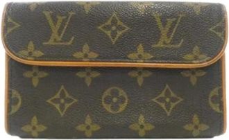 Louis Vuitton Pre-owned Vintage Belt Bag - Dames - Vintage Heuptassen - Bruin - ONE Size - Vintage