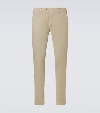 Canali Cotton straight chinos