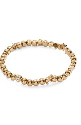 Alex and Ani Love Luck Stretch Bracelet in Gold at Nordstrom