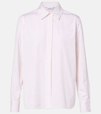 Max Mara Camisa Maccenni de algod&oacute;n a rayas