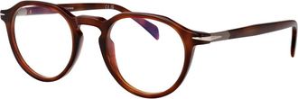 Eyewear by David Beckham Stijlvolle Optische Bril DB 1180 - Heren - Brillen - Bruin - 48 MM - Accessoires