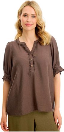 In Front IN Front, Overhemden, Dames, Bruin, S, Blouses