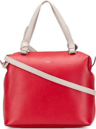 Celine Borsa a tracolla Soft Cube piccola in pelle 2017 - Grigio
