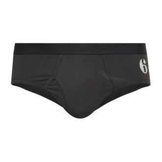 Maison Margiela Ondergoed, Heren, Grijs, M, Katoen, Logo Briefs