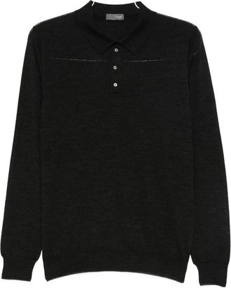 Drumohr Long Sleeve Polo