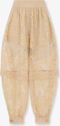 Zimmermann Pantaloni Luna Lace Harem - ZIMMERMANN - gender_Woman
