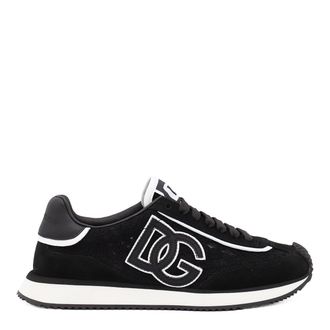 Dolce & Gabbana Black Dg Cushion Sneakers