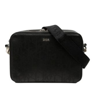 Dior Pre-owned Vintage Schoudertas - Dames - Pre-owned - Zwart - Maat: ONE Size Leer