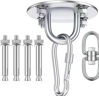 OEM Gancho De Techo De Alta Resistencia - Acero Inoxidable Giratorio 360&deg; - Capacidad De Carga De 400 Kg