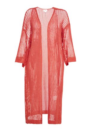 Usha Vest Dames koraal