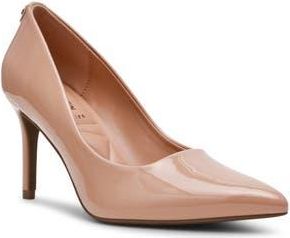 Anne Klein Paleen Stiletto Pump in Beige Patent at Nordstrom Rack, Size 5.5