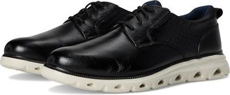 Johnston & Murphy Jenkins Plain Toe Mens Shoes Black Full Grain : 10.5 M (D), Leather