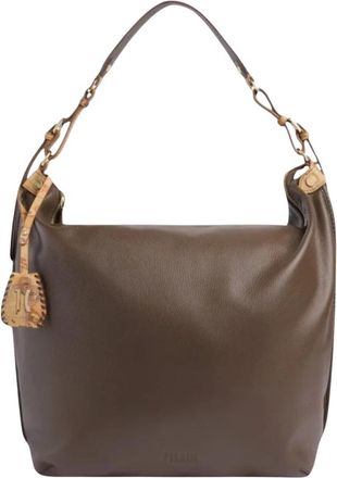 Alviero Martini 1A Classe Shopper - Dames - Schoudertassen - Bruin - ONE Size - Leer - Tassen