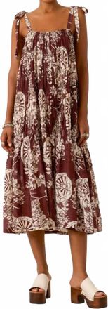 Alix of Bohemia Emrys Spoke Dress In Dark Brown