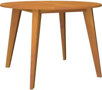 vidaXL Garden Table &Oslash;110x75 cm Solid Wood Acacia vidaXL