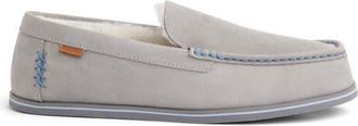 Hari Mari Sonoro Genuine Shearling Lined Slipper in Light Gray at Nordstrom, Size 10
