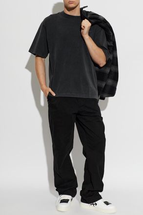 Off-white T-shirt With Logo, Mens, Black