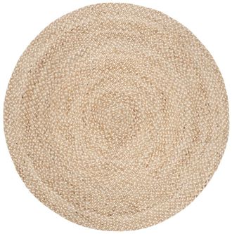 Safavieh Alfombra yute naturale/avorio 152 x 152 cm