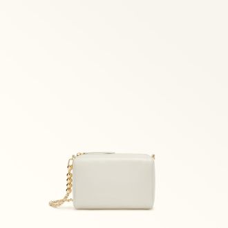 Furla Talia Borsa Mini Mini Panna Bianco Pelle Nappa Donna