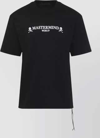 MASTERMIND WORLD puffed logo short sleeve graphic t-shirt