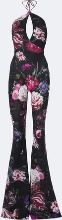 Roberto Cavalli Jumpsuit con stampa floreale