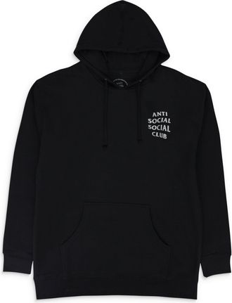 ANTI SOCIAL SOCIAL CLUB BLACK GLITTER BLINDED HOODIE