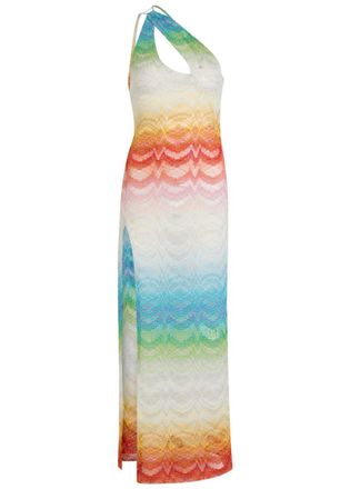 Missoni Patterned Metallic-knit Beach Dress - Multicoloured - 36 (UK6 / XS)