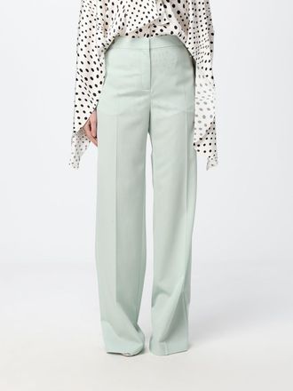 Stella McCartney High-Waisted Wide-Leg Tailored Wool Trousers