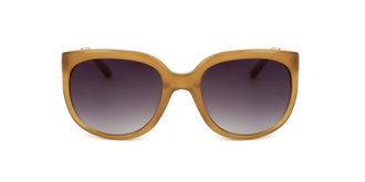 Linda Farrow MATTHEW WILLIAMSON MW55 C7 Womens Sunglasses Brown Size 54