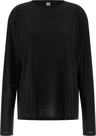 Toteme Black Wool Womens Cardigan