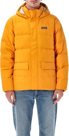 Patagonia Yellow Quilted Hood Jacket