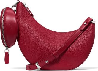 Kate Spade New York duo pebble leather crossbody bag in Red Jam at Nordstrom